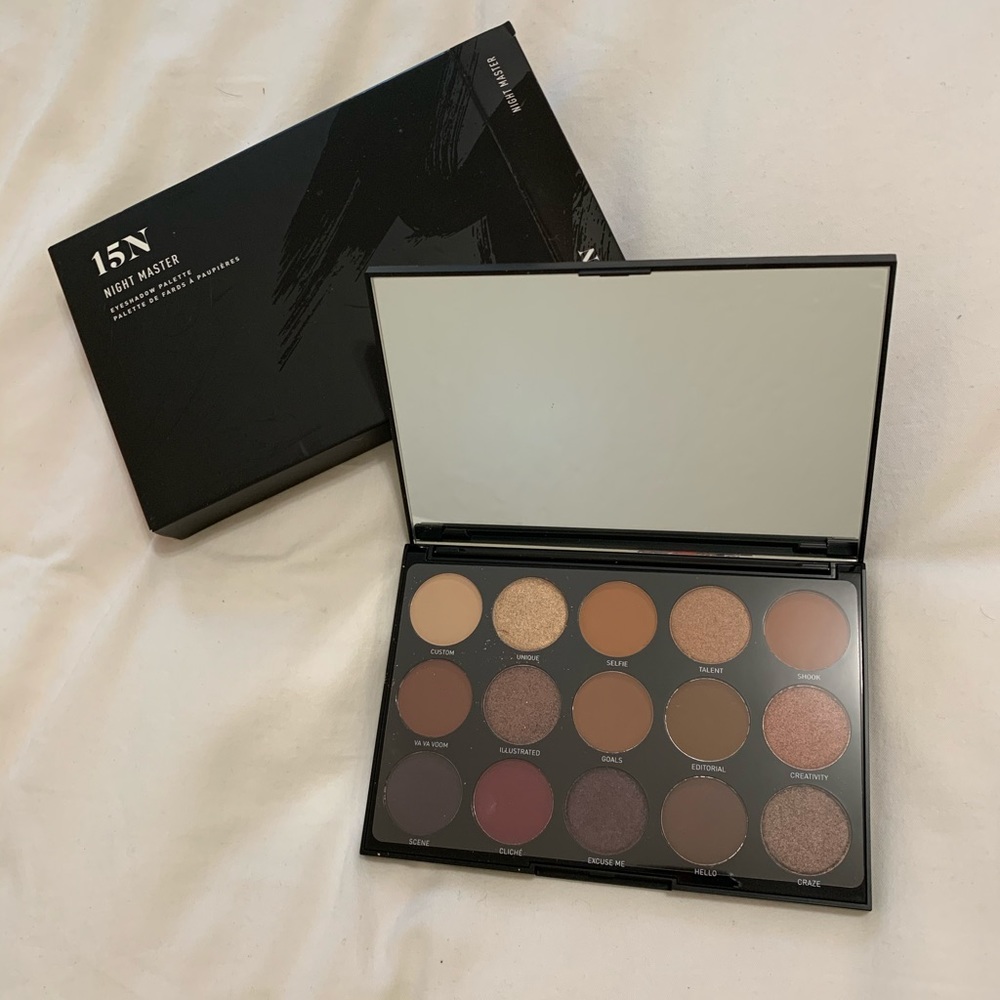 Morphe 15N Night Master Palette